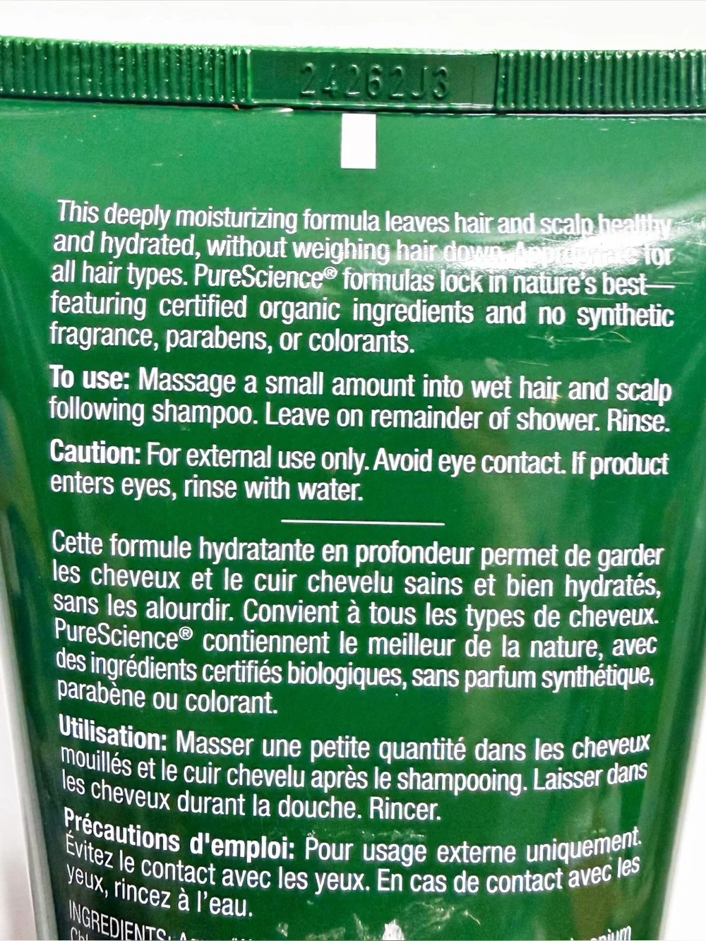 JACK BLACK Nourishing Hair & Scalp CONDITIONER w/ Tea Tree & Basil, 10 oz SEALED
